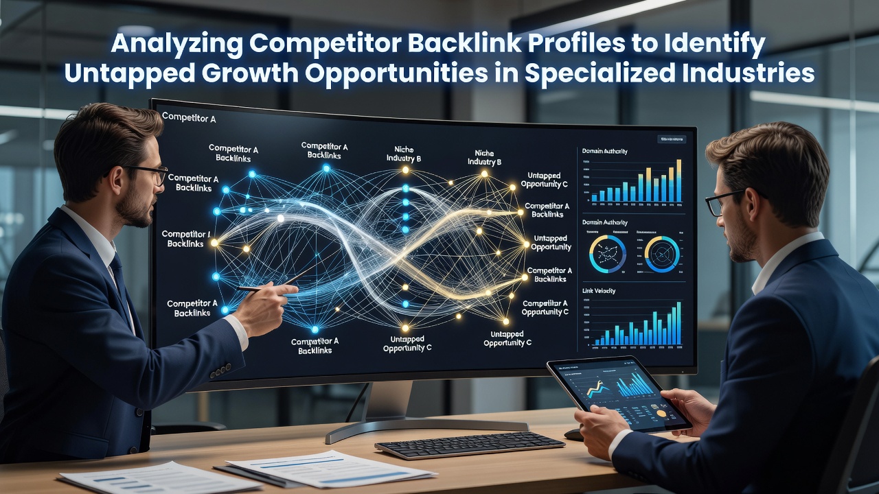 Analyzing Competitor Backlink Profiles to Identify Untapped Growth Opportunities in Specialized Industries