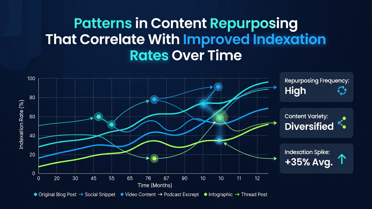 Patterns in Content Repurposing That Correlate With Improved Indexation Rates Over Time