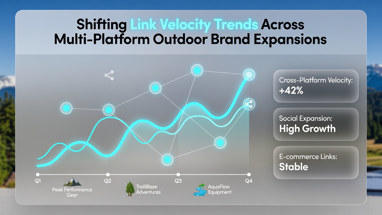 Shifting Link Velocity Trends Across Multi-Platform Outdoor Brand Expansions